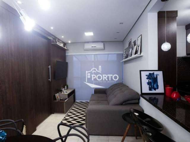 Apartamento com 2 dormitórios, quintal com gourmet, à venda, 58 m² - Parque São Matheus - Piracicaba/SP