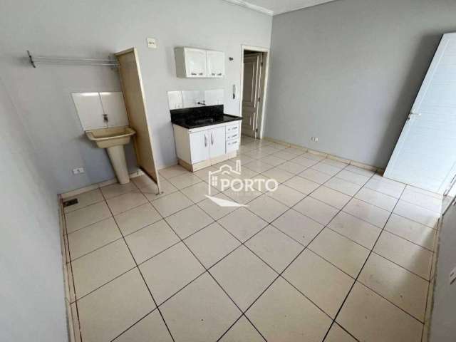 Kitnet com 1 quarto para alugar, 30 m² - Centro - Piracicaba