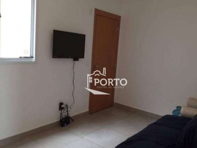 Apartamento com 2 dormitórios à venda, 46 m² - Jardim Itapuã - Piracicaba/SP