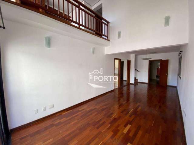 Apartamento duplex com 1 dormitório à venda, 115 m² - Centro - Piracicaba/SP