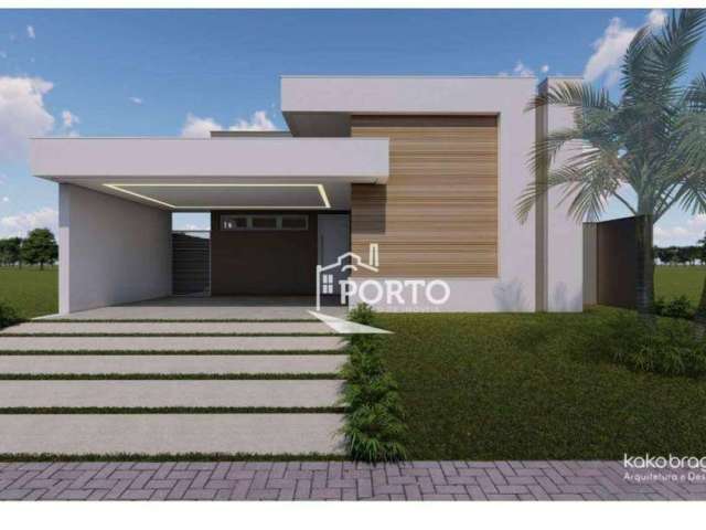 Casa com 3 quartos à venda - Loteamento Residencial e Comercial Villa D'Aquila - Piracicaba