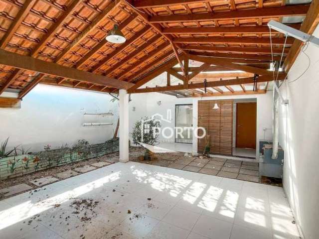 Casa com 3 quartos à venda, 120 m² - Água Branca - Piracicaba/SP