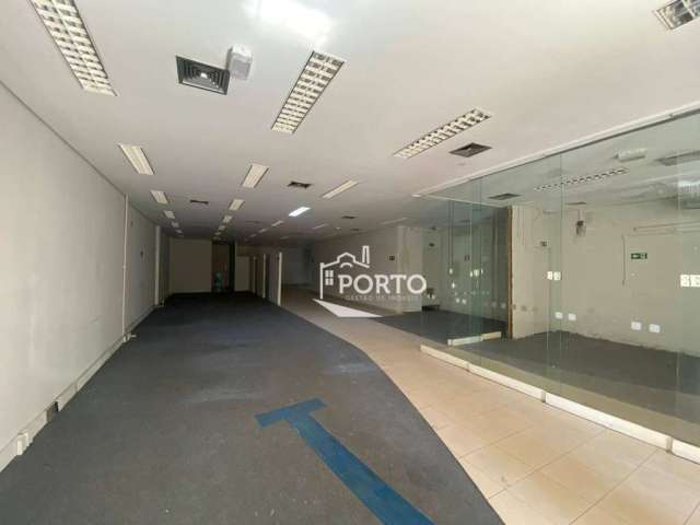 Salão para alugar, 500 m²- Paulista - Piracicaba/SP