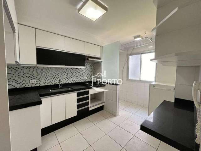 Apartamento com 2 dormitórios à venda, 54 m² por R$ 180.000,00 - Dois Córregos - Piracicaba/SP