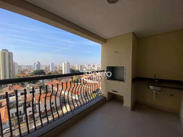 Apartamento com 3 dormitórios, varanda gourmet por R$ 640.000 - Paulista - Piracicaba/SP