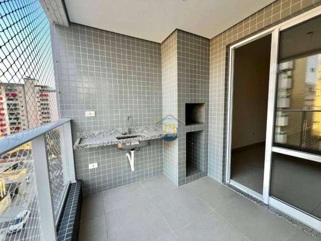 Apartamento com 2 dormitórios à venda, 68 m² por R$ 465.000,00 - Canto do Forte - Praia Grande/SP