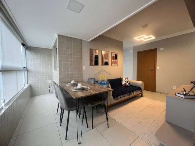 Apartamento com 1 dormitório à venda, 40 m² por R$ 323.500,00 - Guilhermina - Praia Grande/SP