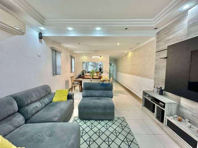 Casa com 3 dormitórios à venda, 137 m² por R$ 1.040.000 - Boqueirão - Praia Grande/SP