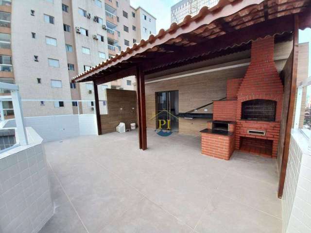 Cobertura com 3 dormitórios à venda, 130 m² por R$ 550.000 - Tupi - Praia Grande/SP