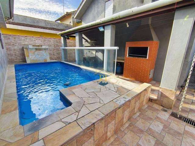 Casa com 3 dormitórios à venda, 165 m² por R$ 515.000,00 - Solemar - Praia Grande/SP