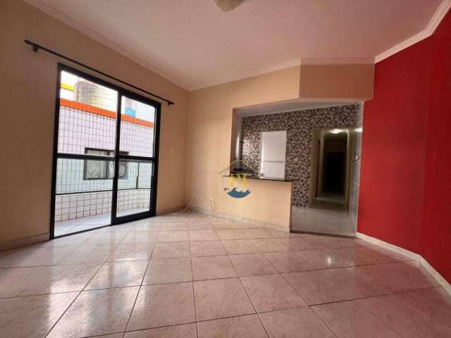 Apartamento com 2 dormitórios à venda, 68 m² por R$ 350.000,00 - Vila Guilhermina - Praia Grande/SP