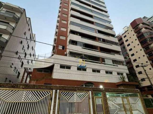 Apartamento com 3 dormitórios à venda, 96 m² por R$ 695.000 - Vila Guilhermina - Praia Grande/SP