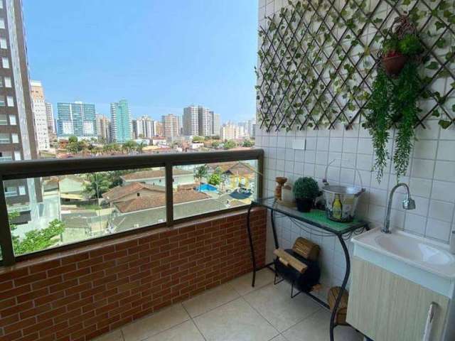 Apartamento com 2 dormitórios à venda, 59 m² por R$ 480.000,00 - Canto do Forte - Praia Grande/SP