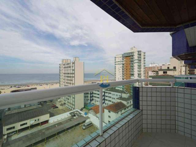 Cobertura com 3 dormitórios à venda, 145 m² por R$ 1.100.000 - Vila Guilhermina - Praia Grande/SP