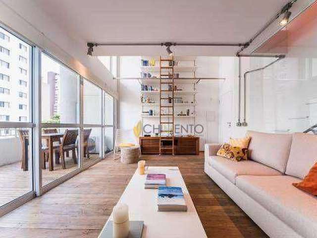 Apartamento com 1 dormitório à venda, 74 m² por R$ 1.850.000,00 - Vila Nova Conceição - São Paulo/SP