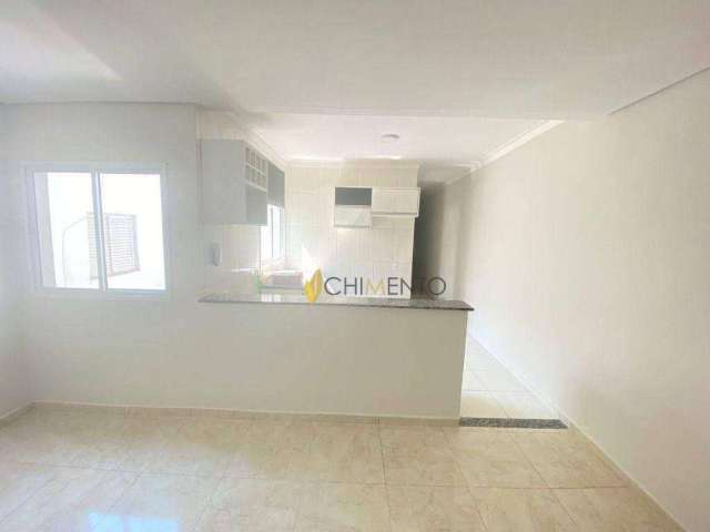 Cobertura com 3 dormitórios, 150 m² - venda por R$ 440.000,00 ou aluguel por R$ 2.580,00/mês - Vila Camilópolis - Santo André/SP