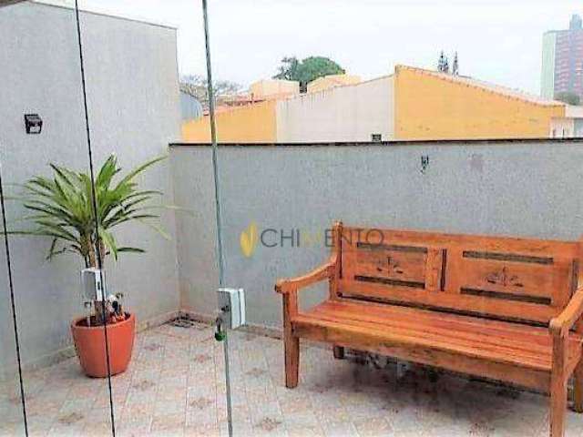 Cobertura com 2 dormitórios à venda, 85 m² por R$ 496.000 - Parque das Nações - Santo André/SP