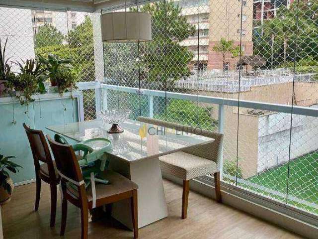 Apartamento com 3 dormitórios à venda, 87 m² por R$ 1.050.000 - Real Parque - São Paulo/SP