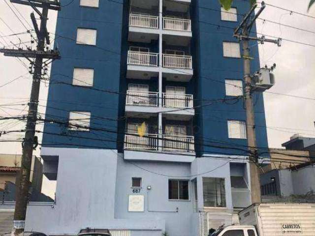 Apartamento com 2 dormitórios à venda, 55 m² por R$ 320.000 - Jardim Cristiane - Santo André/SP