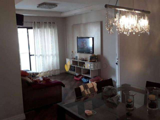 Apartamento com 3 dormitórios à venda, 106 m² por R$ 700.000,00 - Vila Bastos - Santo André/SP