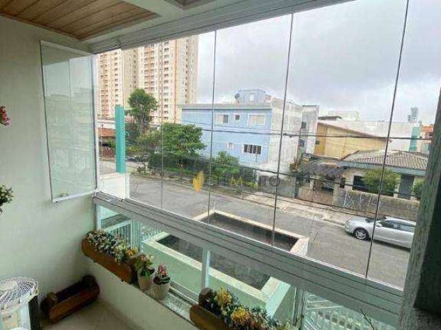 Apartamento com 3 dormitórios à venda, 100 m² por R$ 635.000,00 - Vila América - Santo André/SP