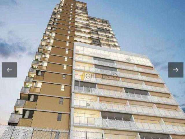 Apartamento com 1 dormitório à venda, 38 m² por R$ 790.000 - Moema - São Paulo/SP