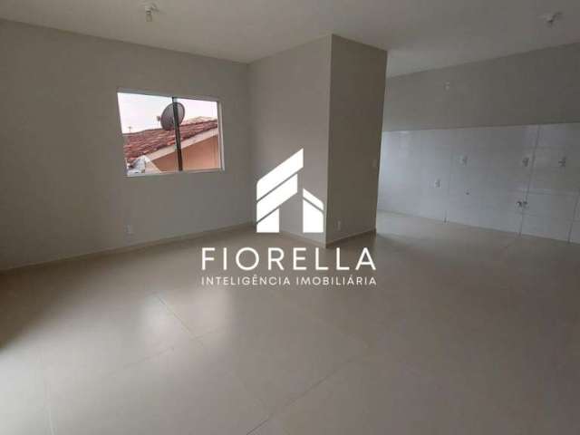 Apartamento à venda com 02 dormitórios, 01 vaga, no bairro Caminho Novo, Palhoça/SC.