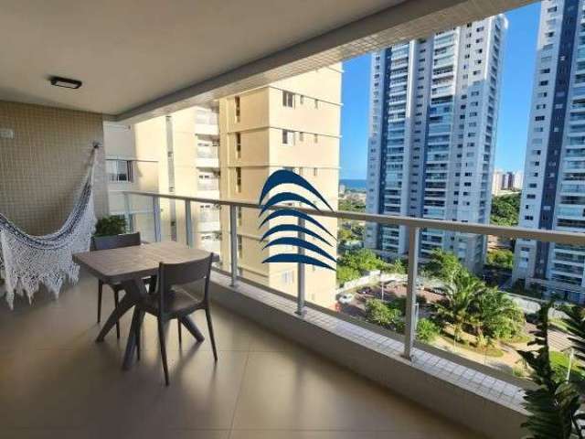 Apartamento a venda 3 quartos sendo 1 suíte mais gabinete ( A sala foi ampliada, - Vista verde e mar