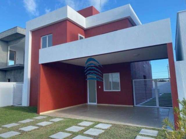 Casa em condomínio fechado com 3 quartos à venda na ESTRADA DA CASCALHEIRA, S/N, Alphaville (Abrantes), Camaçari, 203 m2 por R$ 800.000