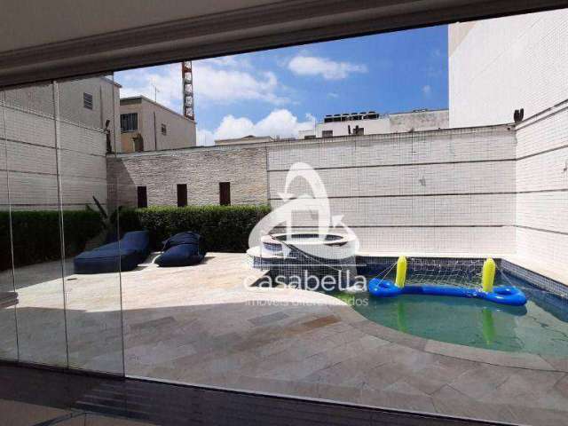 Casa com 4 dormitórios à venda, 273 m² por R$ 3.250.000,00 - Embaré - Santos/SP