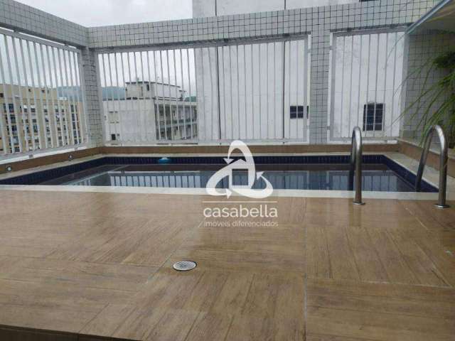 Cobertura com 3 dormitórios à venda, 250 m² por R$ 1.800.000,00 - Ponta da Praia - Santos/SP