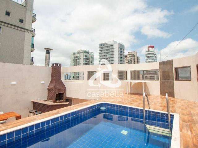 Cobertura com 4 dormitórios à venda, 230 m² por R$ 1.950.000,00 - Gonzaga - Santos/SP