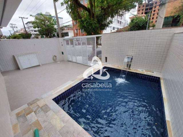 Casa com 3 dormitórios à venda, 140 m² por R$ 950.000,00 - Embaré - Santos/SP