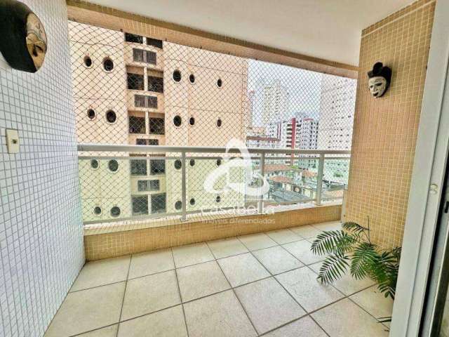 Apartamento com 2 dormitórios à venda, 80 m² por R$ 900.000,00 - Boqueirão - Santos/SP