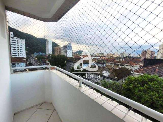 Apartamento com 2 dormitórios à venda, 89 m² por R$ 524.000,00 - Marapé - Santos/SP