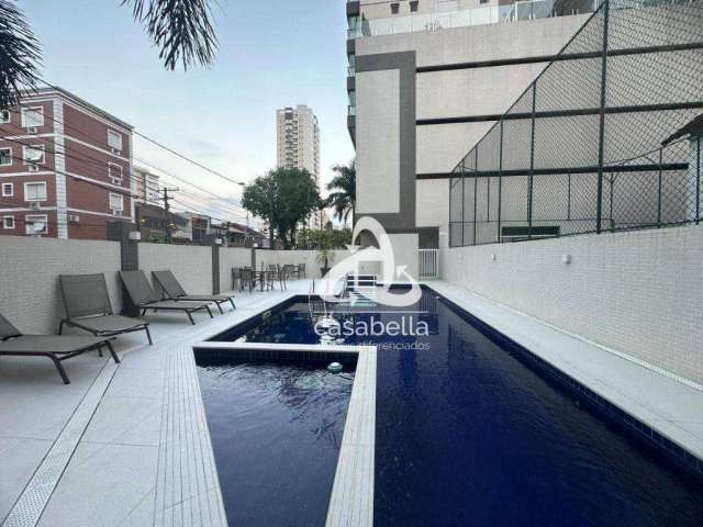 Apartamento com 2 dormitórios à venda, 127 m² por R$ 1.550.000,00 - Boqueirão - Santos/SP