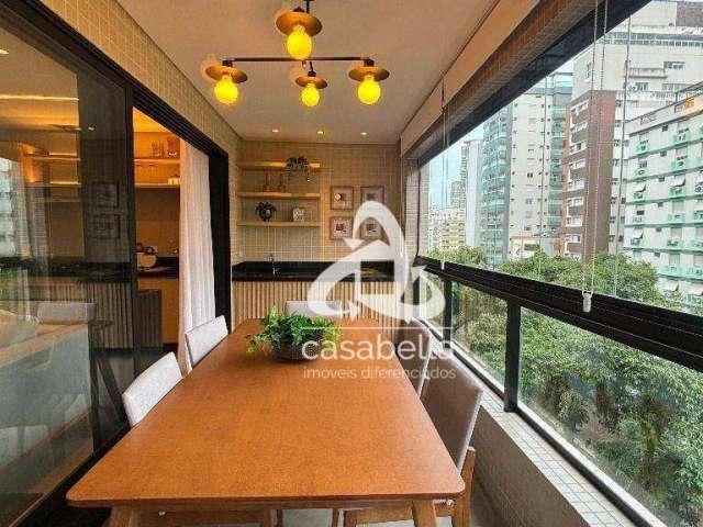 Apartamento com 2 dormitórios à venda, 75 m² por R$ 1.400.000,00 - José Menino - Santos/SP