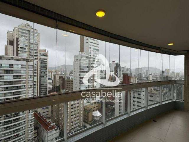 Apartamento com 3 dormitórios à venda, 132 m² por R$ 1.840.000,00 - Boqueirão - Santos/SP