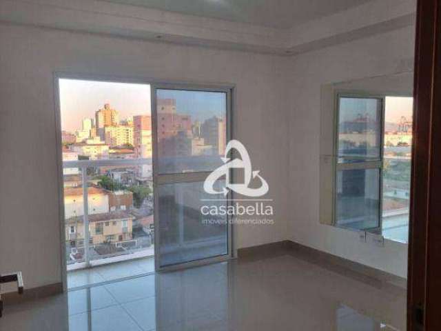 Apartamento com 2 dormitórios à venda, 54 m² por R$ 535.000,00 - Embaré - Santos/SP