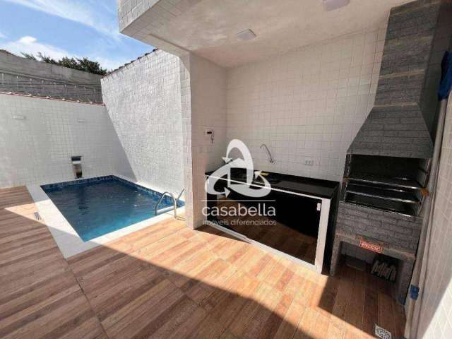 Casa com 3 dormitórios à venda, 115 m² por R$ 1.390.000,00 - Aparecida - Santos/SP