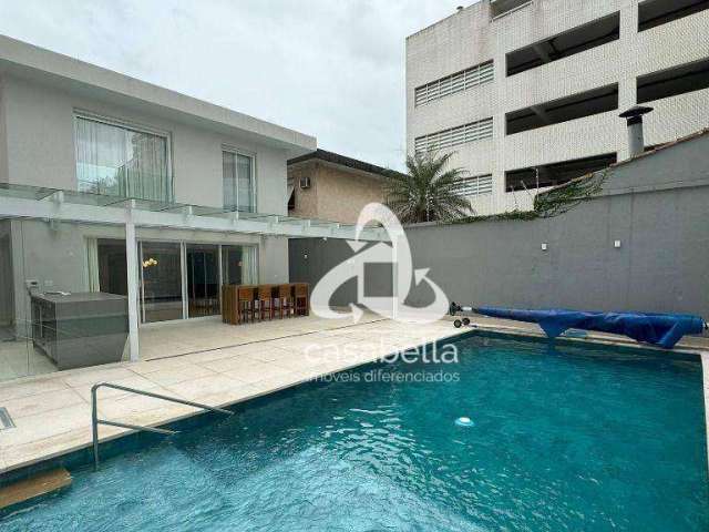 Casa com 3 dormitórios à venda, 294 m² por R$ 4.350.000,00 - Ponta da Praia - Santos/SP