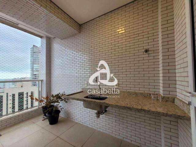 Apartamento com 1 dormitório à venda, 59 m² por R$ 690.000,00 - Boqueirão - Santos/SP