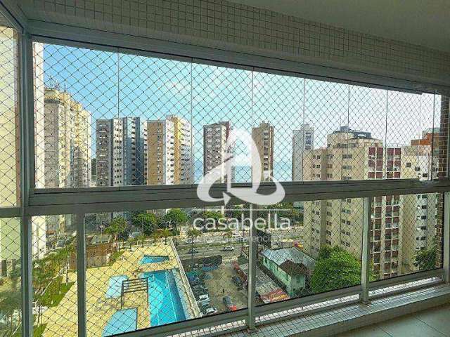 Apartamento com 3 dormitórios, 97 m² - venda por R$ 1.280.000,00 ou aluguel por R$ 7.500,00/mês - José Menino - Santos/SP