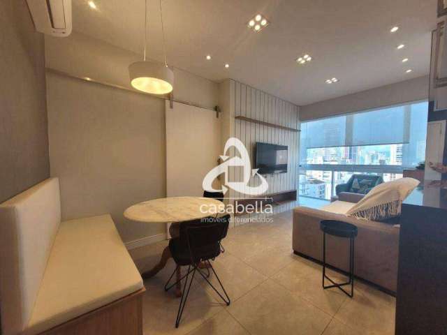 Apartamento com 1 dormitório para alugar, 46 m² por R$ 6.000,02/mês - Boqueirão - Santos/SP