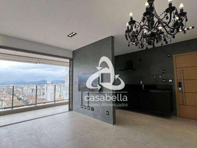 Apartamento com 1 dormitório à venda, 63 m² por R$ 799.000,00 - Aparecida - Santos/SP