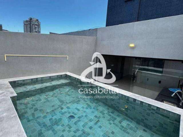 Cobertura com 2 dormitórios à venda, 105 m² por R$ 1.650.000,00 - Boqueirão - Santos/SP