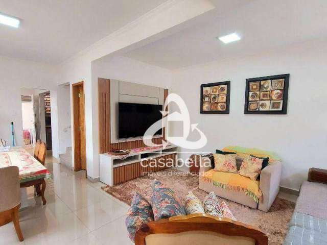 Casa com 3 dormitórios à venda, 138 m² por R$ 1.200.000,00 - Boqueirão - Santos/SP