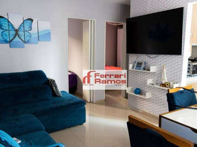 Apartamento com 2 dormitórios à venda, 55 m² por R$ 240.000,00 - Jardim Valéria - Guarulhos/SP