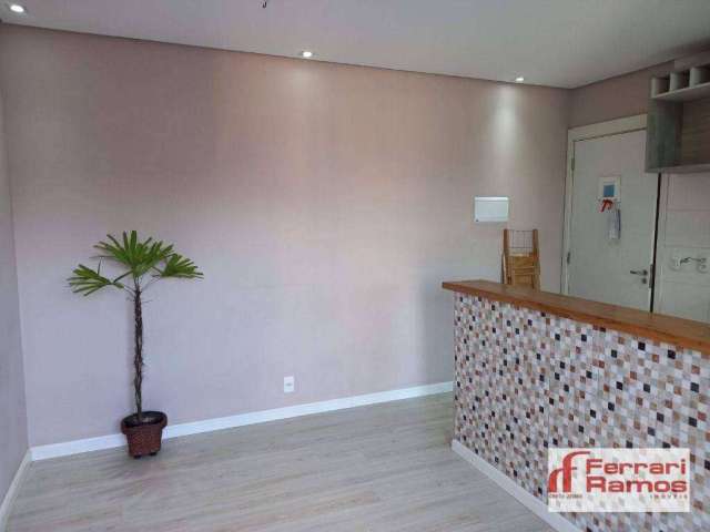 Apartamento com 3 dormitórios à venda, 57 m² por R$ 360.000,00 - Jardim Las Vegas - Guarulhos/SP