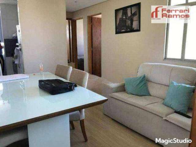 Apartamento com 2 dormitórios à venda, 45 m² por R$ 200.000,00 - Vila Nova Bonsucesso - Guarulhos/SP